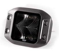 Прожектор светодиодный MTF LIGHT STYLE 40W, 3000lm, ECE R10, квадратный, встраиваемый WH40i