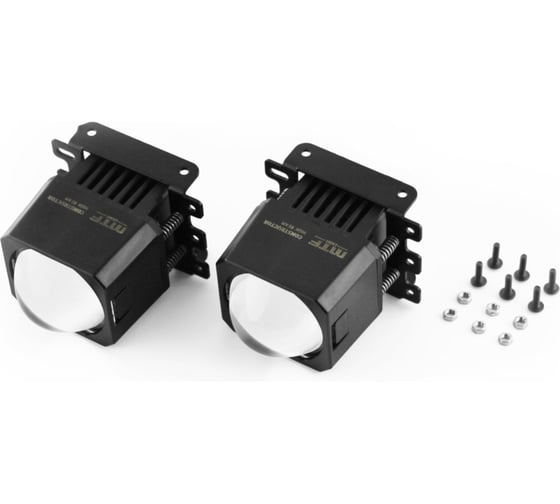 Светодиодные модули MTF Light линзованные MONO LED CONSTRUCTOR HIGH BEAM, бескорпусные, 12В, 20ВТ, 5500К, 1.8 дюйма, компл. 2шт. HL20K55