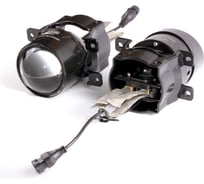 Светодиодные ПТФ линзы MTF Light ABSOLUTE VISION, 12В, птф/дал 32/44Вт, 5500К, универс 2шт. FL44K55F