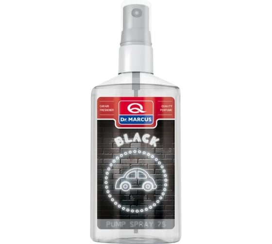 Ароматизатор Dr.Marcus Pump Spray в пластиковой бутылочке 75мл, Black X461246413