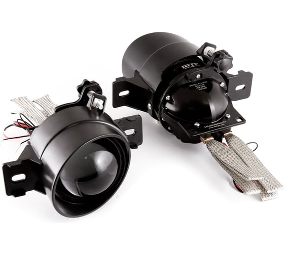 Светодиодные ПТФ линзы MTF Light ABSOLUTE VISION, 12В, птф/дальний 32/44Вт, 5500К, НИССАН\ИНФИНИТИ, 2шт. FL44K55N