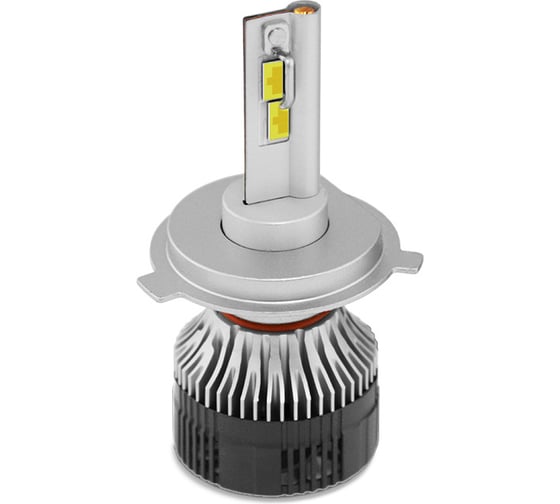 Светодиодные лампы MTF LIGHT MaxBeam 2.0, H4/H19, 12V, 55W, 5000lm, 6000K, кулер, комплект. MB04K6
