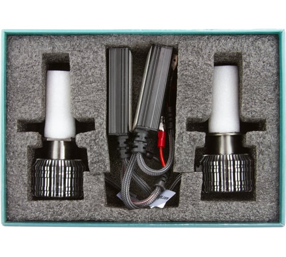 Светодиодные лампы MTF LIGHT CYBER LIGHT PRO, H1, 12V, 65W, 6500lm, 6000K, кулер, комплект. CP01K6
