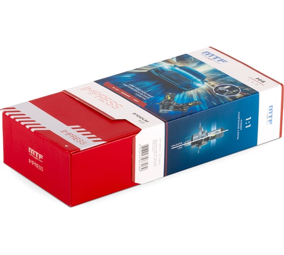 Светодиодные лампы MTF LIGHT IMPRESS, H4, 12V, 21W, 2100LM, 6000K,(размер штатн. лампы), к-кт. HT04K6