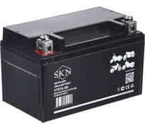 Аккумулятор стартерный для мототехники SKN YTX7A-BS (12V/7Ah/105A) [UTX7A-BS, CT 1207, MT 1207] 025281