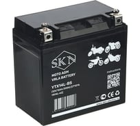 Аккумулятор стартерный для мототехники SKN YTX14L-BS (12V/12Ah/200А) [CT1214, YB14L-A2] 025274