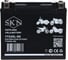 Аккумулятор стартерный для мототехники SKN YTX20L-BS (12V/18Ah/270A) [CT 12201, YTX20HL-BS] 025275 3
