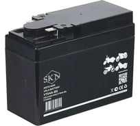 Аккумулятор стартерный для мототехники SKN YTX4A-BS (12V/2,5Ah/45A) [YTR4A-BS, CT 12026] 025277