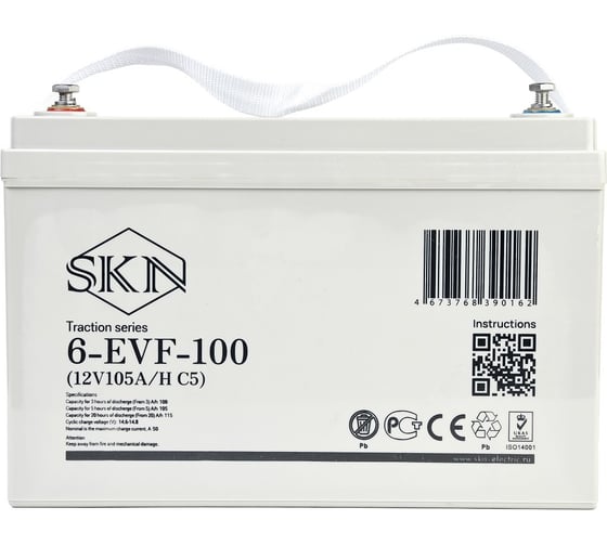 Тяговый аккумулятор SKN 6-EVF-100 (12V105A/H C5) 025387