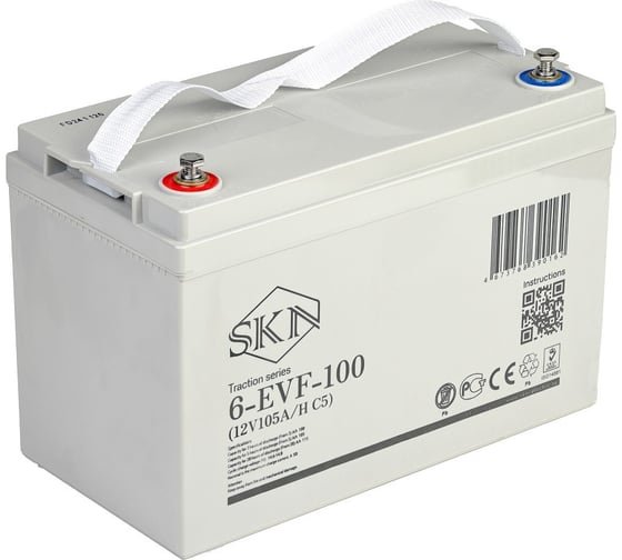 Тяговый аккумулятор SKN 6-EVF-100 (12V105A/H C5) 025387