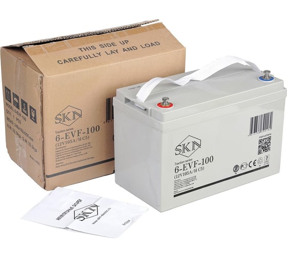 Тяговый аккумулятор SKN 6-EVF-100 (12V105A/H C5) 025387