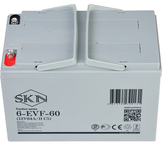 Тяговый аккумулятор SKN 6-EVF-60 (12V64A/H C5) 025392