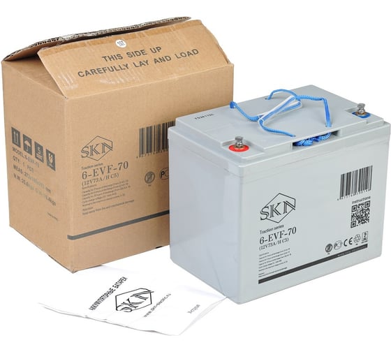 Тяговый аккумулятор SKN 6-EVF-70 (12V73A/H C5) 025393