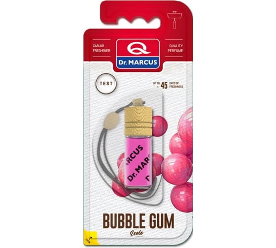 Ароматизатор Dr.Marcus 2 Phases бутылочка с деревянной крышкой Bubble Gum X103428246 1