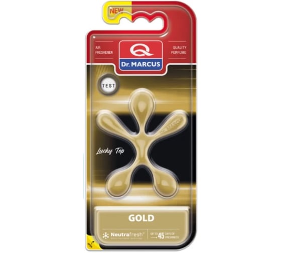 Ароматизатор Dr.Marcus Lucky Top Premium на дефлектор Gold X284019246