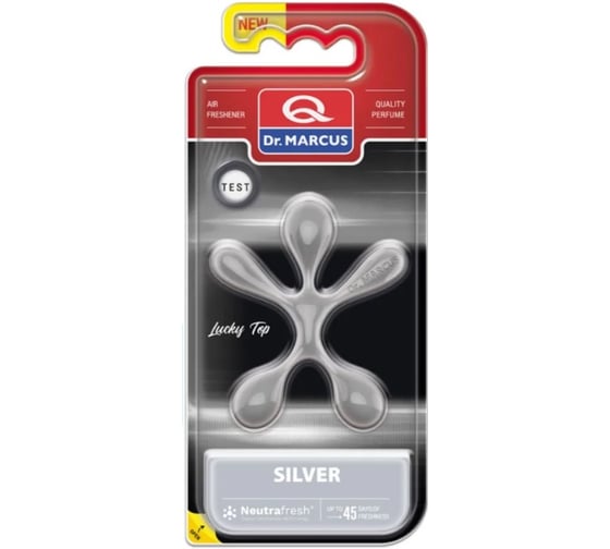 Ароматизатор Dr.Marcus Lucky Top Premium на дефлектор Silver X325820246