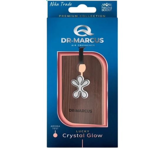 Ароматизатор Dr.Marcus PREMIUM Drewno Lucky повдесной Crystal Glow X331442246