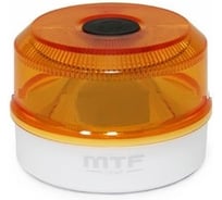 Фонарь аварийный автономный светодиодный MTF Light серия HELP SIGNAL янтарный свет, желтый корпус, с батареей, IP65, шт F01AA