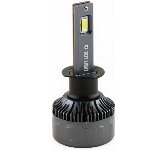 Светодиодные лампы MTF Light серия CYBER LIGHT, H1, 12V, 45W, 3750lm, 6000K, кулер, комплект DP01K6