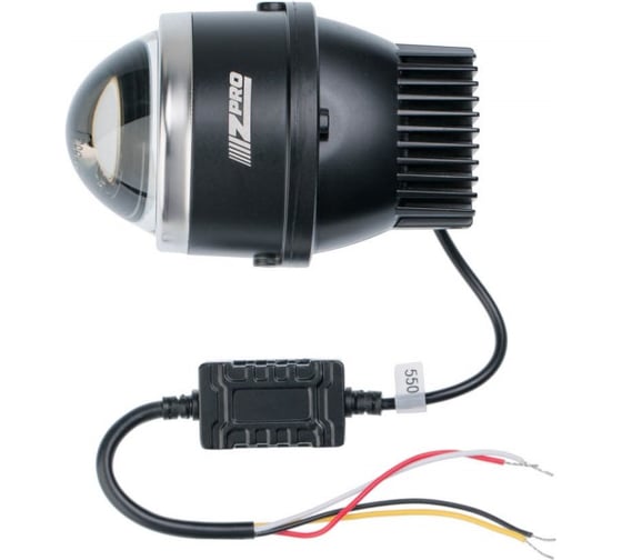 Светодиодная линза противотуманного света Optima Light LED FOG Lens Z-PRO 3,0, 5500K, комплект 2шт OZP-3.0-5