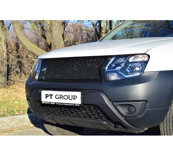 Решетка радиатора PT Group (ABS) RENAULT Duster 2012-20 (07010503) RDU112801