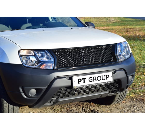 Решетка радиатора PT Group (ABS) RENAULT Duster 2012-20 (07010503) RDU112801
