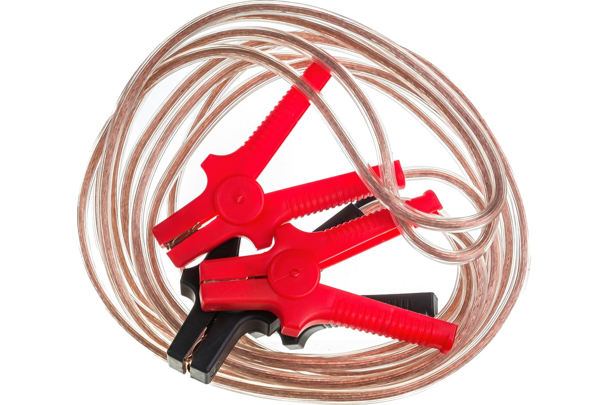 Пусковые провода Nova Bright 1000А с прозрачной изоляцией, в сумке, 4,0 ...