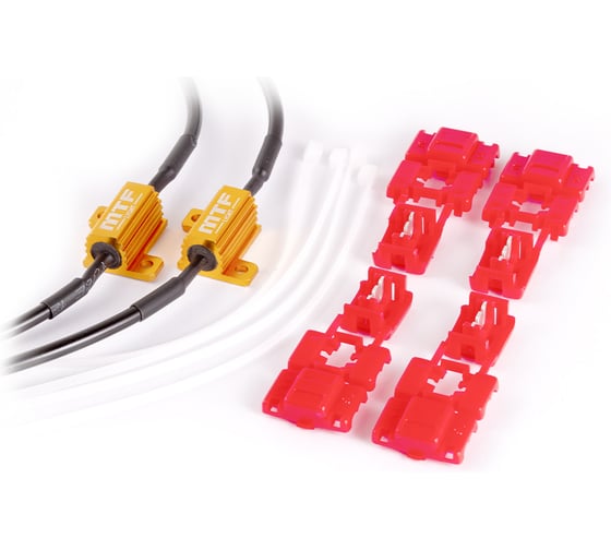 Блок обманка для светодиодных ламп MTF Light W5W / T10, 5W, 2шт, комплект CAN5WT