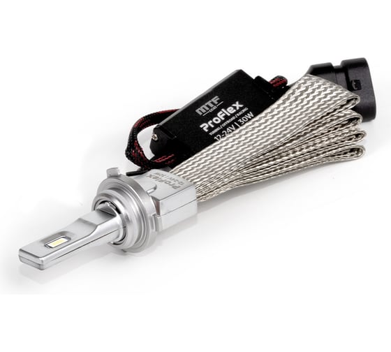 Светодиодные лампы MTF Light серия ProFLEX HB4(9006), 6000K, 3000lm, 12-24V, 30W, NO FAN, 2шт., комплект PFB4K5