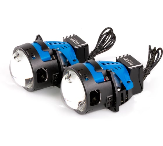 Светодиодные модули ближнего/дальнего света MTF LightMAXBEAM PRO 2.0 линзованные, бескорпусные, 12В, 65\82Вт, 5500К, 3 дюйма, комплект PH82K5
