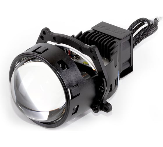 Светодиодные модули ближнего/дальнего света MTF Light WideBeam, линзованные, бескорпусные, 12В, 53/65Вт, 6000К, 3 дюйма, компл. 2шт HL65K60 1