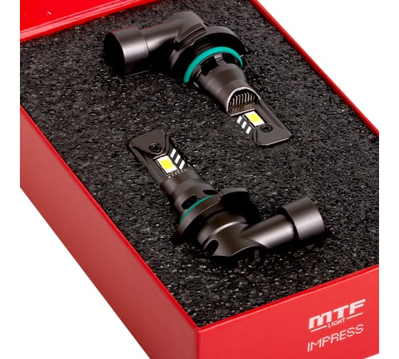 Светодиодные лампы MTF Light серия IMPRESS, HB4(9006), 12V, 21W, 2100LM, 6000K,(штатн. размер), к-т HTB4K6