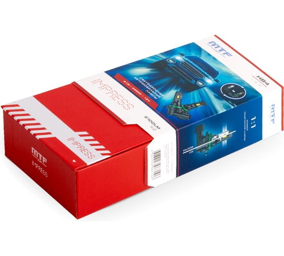 Светодиодные лампы MTF Light серия IMPRESS, HB4(9006), 12V, 21W, 2100LM, 6000K,(штатн. размер), к-т HTB4K6