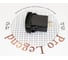 Разъем USB в авто врезной Pro Legend 12V-24V 2 USB QC3.0 + PD(Type-C)30W PL9391 2