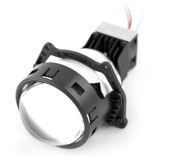Лазерные модули ближнего/дальнего света MTF Light LASER JET, линзованные, бескорпусные, 12В, 48/60ВТ, 6000К, 3 дюйма, компл. 2шт LS60K60 1