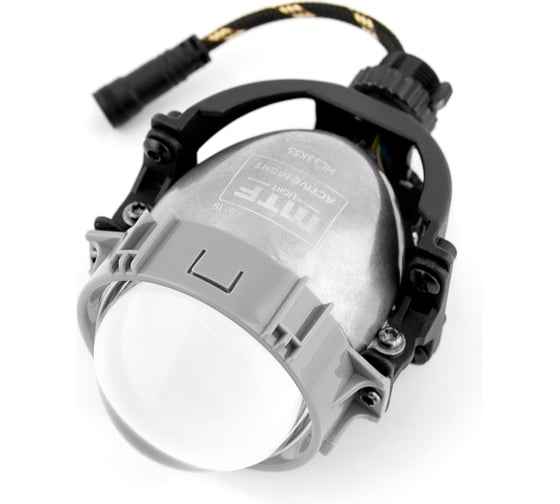 Светодиодные модули ближнего/дальнего света MTF Light ACTIVE NIGHT, линзованные, бескорпусные, 12В, 35ВТ, 5500К, 2.8 дюйма, компл. 2шт HL33K55