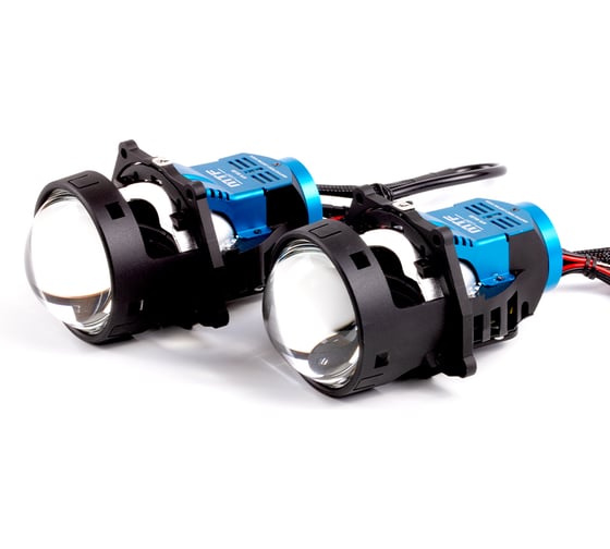Модули светодиодные линзы MTF Light BiLED ближний/дальний с AFS адаптивный свет 12V, 50/60W, 5500K(штатный, подключение к CAN шине OBD разъем) AFS50CN
