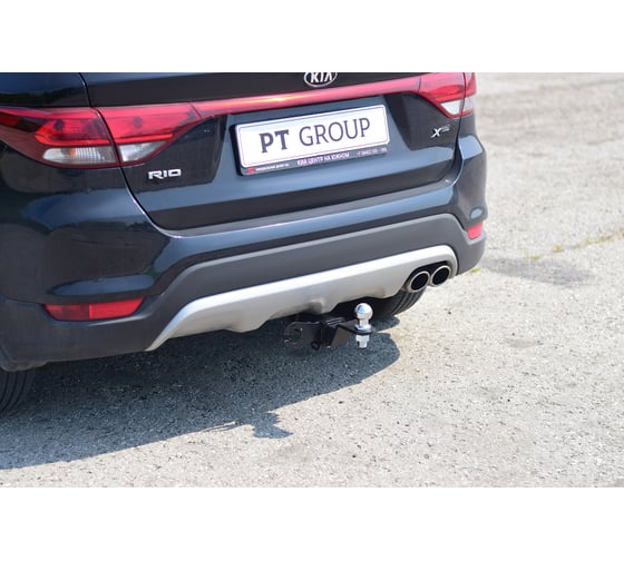 Тягово-сцепное устройство съемный квадрат KIA RIO X-Line 2017-20, KIA Rio X 2021- PT Group KRL991101