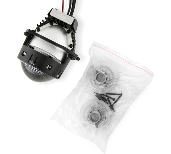 Модули линзованные MTF Light Bi-LED серия DYNAMIC VISION MULTILED 12В, 45Вт, 5000К, 3 д-ма, комп. 2шт. ближний/дальний дхо/габарит/поворот HL45K50D