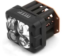 Светодиодные модули дальнего света MTF Light серия QUADRIX MINI 12В, 30ВТ, 5500К, 2300lm, 36x36мм, к-т QM30HB