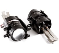 Светодиодные ПТФ линзы MTF Light серия ABSOLUTE VISION, 12В, птф/дал 32/44Вт, 5500К, ТОЙОТА/ЛЕКСУС, 2шт FL44K55T
