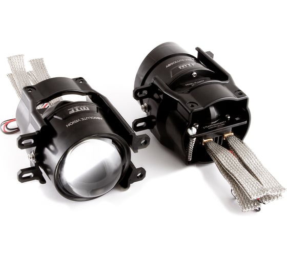 Светодиодные ПТФ линзы MTF Light серия ABSOLUTE VISION, 12В, птф/дал 32/44Вт, 5500К, ТОЙОТА/ЛЕКСУС, 2шт FL44K55T 1