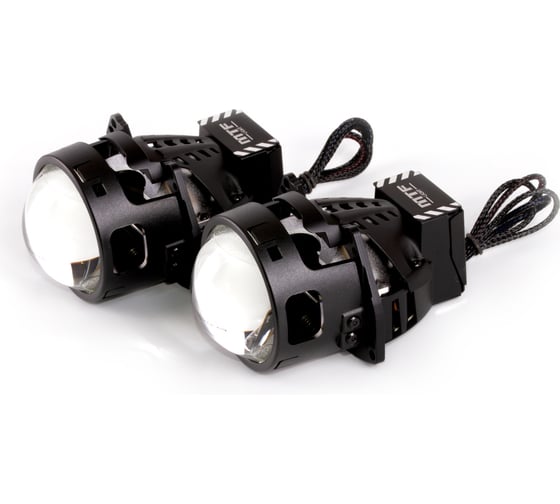 Светодиодные модули ближнего/дальнего света MTF Light MAXBEAM 2.0 линзованные, бескорпусные, 12В, 65\72Вт, 5500К, 3 дюйма, комплект PH72K5