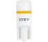 Светодиодная автолампа MTF Light W5W/T10, 12В, 1Вт, 4000К(теп бел свет), линза матовая, Тайвань, 2шт W5W40PT 1