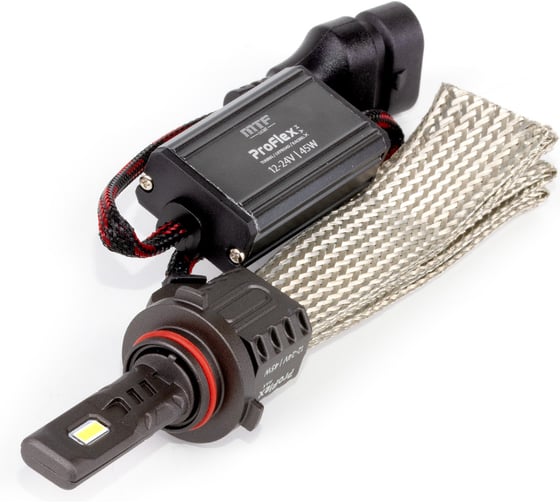 Светодиодные лампы MTF Light серия ProFLEX MAX HB3(9005), 6000K, 4500lm, 12-24V, 45W, NO FAN, 2шт., комплект PXB3K5