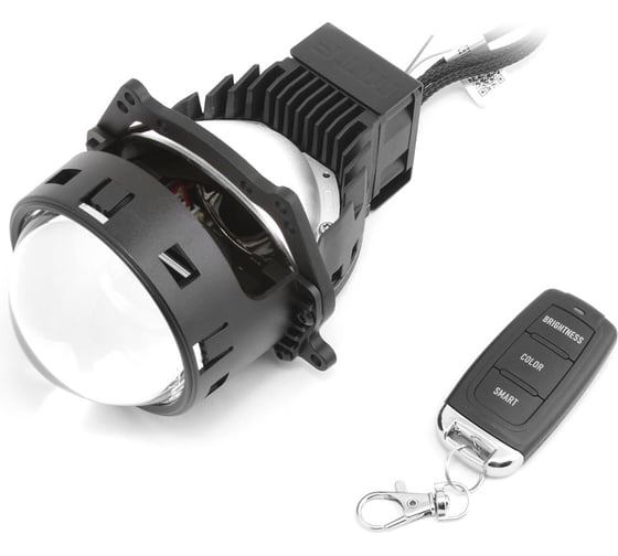 Светодиодные модули ближнего и дальнего света MTF Light серия DIGITAL LIGHT, 12В, 58\65Вт, 3000-7000К, 3, управление смартфоном, к-кт DL65K5