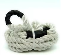 Трос буксировочный Надежный 9,5 т 7 м рывковый из полиамид.каната сумка Premium nр42706