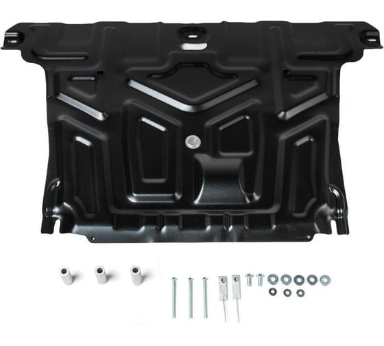 Защита картера + КПП + комплект крепежа AutoMax сталь, Hyundai Creta, V - 1.6; 2.0 AM.2366.2 1