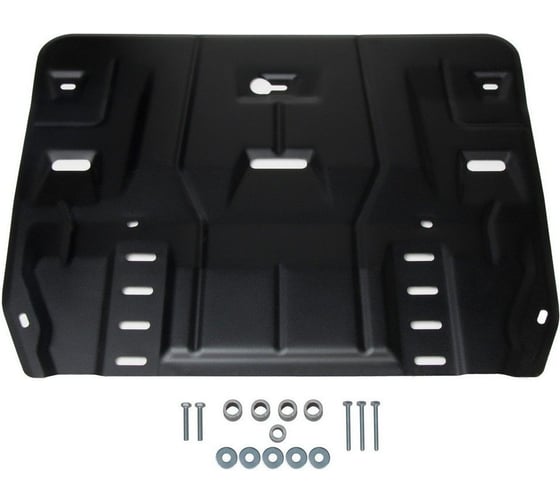 Защита картера + КПП + комплект крепежа AutoMax сталь, KIA K5 2020-, V - 2.0; 2.5/Hyundai Sonata ( AM.2861.1