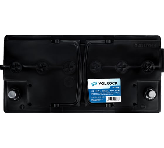 Аккумулятор VOLROCK 6СТ-90N (П.П.) 720А конус 4673770940058